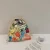 Cotton Linen Floral Storage Drawstring Bag Women Finishing Storage Pouch Cute Makeup Bag Christmas Gift Candy Jewelry Organizer