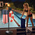 Solar Light Pool Towel Rack with Wheels & Stable Water Base