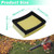 Adefol BP42 Air Filter for Ryobi RY08420 RY08420A with Fuel Lines, Primer Bulb, Fuel Filter, Spark Plug Backpack Blower Repower Kit Replace # 900777005, 30805407, 308054093