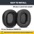 Echelon 25xt HTINDUSTRY Earpads Cushions Replacement Compatible with Telex Echelon 25xt Stratus 30xt 50d Pilot Headphones Earpads with Softer Protein Leather/Memory Foam