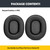 Echelon 25xt HTINDUSTRY Earpads Cushions Replacement Compatible with Telex Echelon 25xt Stratus 30xt 50d Pilot Headphones Earpads with Softer Protein Leather/Memory Foam