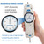 BAOSHISHAN 100lb Push Pull Force Gauge with Calibration Certificate