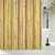 Ruelvth Yellow Bamboo Shower Curtain with Hooks for Bathroom 72x72 Inch