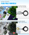 DUPKEV 1 Inch Flag Pole Rings with Bearings, Aluminum Alloy, Black-1 Pair