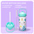 Oruiji Unicorn Lunch Box for Girls Bento Box for Kids with Ice Pack,Stainless Steel Water Bottle Set Utensils Set Food Container for School Girls Kids Back to School Supplies