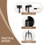 108" Heavy Duty Birdhouse Pole Stand, 1" Dia Outdoor Mounting Kit