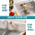 TAILI Sponge Holder for Kitchen Sink with Strong Suction Cup-Silver