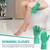 Donning Gloves for Compression Stockings - Gloves Universal Fit with Raised Ridge Surface Palms Design for Better Grip