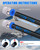 EilxMag 1/8" Air Line Tubing Kit, 32.8FT SAE J844 PA Nylon Air Hose Tubing