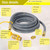 15 FeeT 1/2 inch Natural Gas Hose with Quick Connect Fittings, Natural Gas Hose fit for BBQs、 Grills, Pizza Ovens, Patio Heater and More NG/Propane Appliance