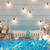 Gilprop 3 Pcs Iridescent Waves Tablecloths 54 x 108 Inch Blue Disposable Plastic Under The Sea Tablecloth Waterproof Reflective Ocean Table Cover for Summer Beach Pool Party Decorations (Light)