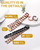 Feraco Men's Copper Magnetic Bracelet and Ring Elegant 99.99% Solid Copper Bracelets with Double-Row Strong Magnets, Magnetic Field Therapy Jewelry(Black)