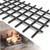 16" x 10" Fireplace Grate Ember Retainer - Extra Thick Heavy Duty Solid Steel Mesh Grille for Fireplace & Fire Pit, Prevents Burning Embers from Falling, Durable Camping & Indoor,Outdoor Use