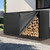 Kendane 8FT Firewood Rack Outdoor with Cover
