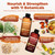 Okaga Batana Oil Shampoo & Conditioner Bundle, Citrus Shower Set, 10.15 oz