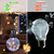 Vigdur Outdoor String Lights, 22FT Star Globe Patio Light with 10 G80 Bulbs
