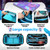 DJ Cable Bag, Rolling DJ Cable Bag with Detachable Trolley & Dividers