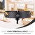 8 1/8 inch Hole Saw for Metal and Plywood, Bi-Metal Circular Wood Drill Bit Cutting 1.75” Deep with Hex Shank for Drywall, Fiberglass, Plasterboard, Acrylic and Sheet Steel