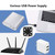 4 Pack USB Brushless Cooling Fan 40mm High Performance DC 5V Speed 4200 RPM for Small Appliances Series Replacement For Desktop