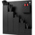 Cable Zip Tie Organizer Including 250Pcs Black & 1 Zip Tie Cutter