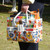 Craft Organizer Tote Bag with Multiple Pockets,Scrapbooking Art Storage