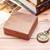 Walnut Wood Pocket Watch Box Portable Single Pocket Watch Display Storage Travel Case Organizer for Men Women (Contain Chain Clamp Slot)