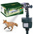 Motion Sensor Sprinkler with Adjustable Head, Day and Night Mode