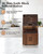 Cook N Home Acacia Wood 20-Slot Universal Knife Block without Knives