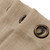 Palma Linen Textured Semi Sheer Curtains for Living Room 96 Inches Long Draperies Curtains Bronze Grommet (52''W x 96''L, 2 Panels, Tan)