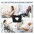 BALAPET Memory Foam Bed Sore Cushions for Butt, Ergonomic Bedsore Pressure Relief Pillow for Sleeping and Sitting, Removable T Shaped Opening Tailbone Cushion for Bed Sores on Buttocks(Black)