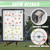Pure Vie Portable Magnetic Soccer Coaching Board Football Tactics Clipboard