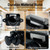 5 Pcs Push Button Latch Cabinet Door & Marine Drawer Latches, Black Keyless RV Cupboard Push Button Lock Drawer for Camper, Motorhome, Caravan (ABS Body + Zinc Alloy Lock Tongue)