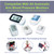 Replacement Extra Large Cuff for Omron BP Monitors 22-52CM Big Arm - Adjustable XL Blood Pressure Cuff, Includes 6 Universal Interface, Blood Pressure Monitors Large Cuff Compatible