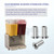 9 Pack Bearing Sleeve Compatible with Grindmaster Crathco 3220 D & E Series
