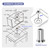 9 Pack Bearing Sleeve Compatible with Grindmaster Crathco 3220 D & E Series