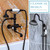 HOMEDEC Vintage Handheld Shower Head with 59" Flexible Hose, ORB
