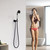 HOMEDEC Vintage Handheld Shower Head with 59" Flexible Hose, ORB