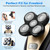 Bpbdzz 6 Pack Replacement Blades for Freebird Head Shaver