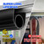 Holikme 10FT Garage Door Bottom Seal, Pre-drilled Track, Black Rubber