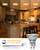 Elenhome GU10+C 120V 35W Halogen Light Bulbs, 6 Pack Dimmable MR16 GU10 Halogen Bulb with Glass Cover, 2700K Warm White for Candle Warmer Lamp, Track Light, Recessed Light, Range Hood Light Bulbs