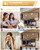 Elenhome GU10+C 120V 35W Halogen Light Bulbs, 6 Pack Dimmable MR16 GU10 Halogen Bulb with Glass Cover, 2700K Warm White for Candle Warmer Lamp, Track Light, Recessed Light, Range Hood Light Bulbs