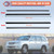 4 Pcs Car Outer & Inner Door Window Moulding Trim Weatherstrip Seal Belt