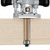 2-Degree Spiral Flush Trim Router Bit 1/4" Shank 1/4" C3 Carbide