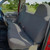 ESMING Custom Fit Front Bench Seat Cover for Ford F250 F350 F450 F550 1999-2007 Super Duty, Durable Oxford Cloth Truck Seat Cover with Utility Pockets - Gray