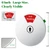 Office Door Sign - Do Not Disturb, Please Knock, In A Meeting, Working Remotely, Back Soon, Out of Office - 6 Options Privacy Sign Indicator for Conference, 6 Inch, Silver