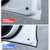 Universal Car Door Guards 33Ft(10M), Rubber U Shape Edge Trim Protection Strip, Black No-Glue Design Fits Most Vehicles
