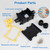 Helunsi IP68 Waterproof External Junction Box, 2 Way Outdoor Junction Box