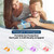 Swimming Ear Plugs for Adults Kids, 4 Pairs Silicone Earplugs Water Sports