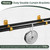 6-Pack No Drill Double Curtain Rod Bracket, Adhesive No Drilling Holder