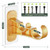 6-Pack No Drill Double Curtain Rod Bracket, Adhesive No Drilling Holder